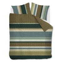 Beddinghouse Beddinghouse Jorren Dekbedovertrek Green 200x200/220 cm - thumbnail