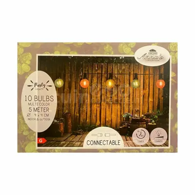 Partylights Connectable 10 LED 5m Multicolor