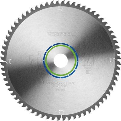 Festool Accessoires TF68 Speciaal-zaagblad | 260x2,4x30 | 494607 Festool Accessoires TF68 Speciaal-zaagblad | 260x2,4x30 | 494607