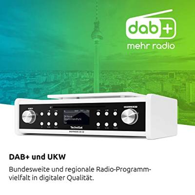 TechniSat DigitRadio 20 CD DAB radio Wit