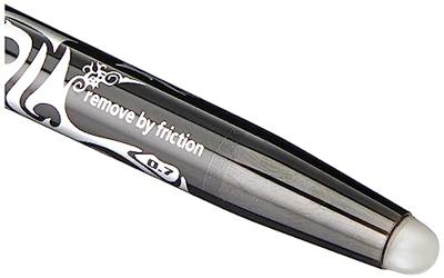12 Pilot FriXion Ball gelrollers zwart medium 0,7 mm