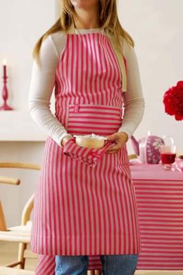 Pip Studio Stripes Keukenschort Roze Pip Studio Stripes Keukenschort Roze