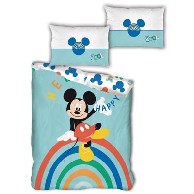Disney Mickey Mouse Dekbedovertrek Happy - 140 x 200 cm - Polyester
