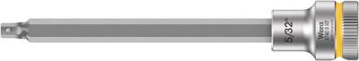 Wera 8740 B HF Binnenzeskant Zyklop Bitdop met 3/8"-aandrijving met vasthoudfunctie, 5/32" x 107 mm - 1 stuk(s) - 05003084001 Wera 8740 B HF Binnenzeskant Zyklop Bitdop met 3/8"-aandrijving met vasthoudfunctie, 5/32" x 107 mm - 1 stuk(s) - 05003084001