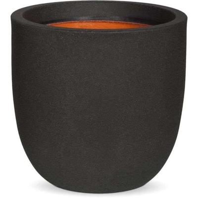 Capi Bol Smooth 43x41cm Zwart
