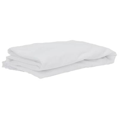 Matrasbeschermer waterdicht 90x220 cm wit
