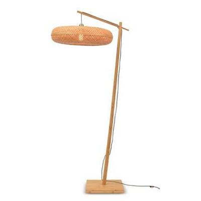 GOOD&MOJO Vloerlamp 'Palawan' Bamboe, 176cm, kleur Naturel