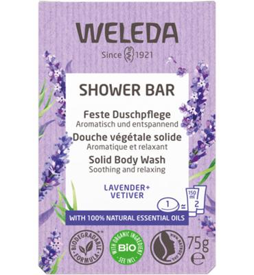 Weleda Shower bar lavender + vetiver 75 Gram