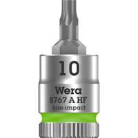 Wera 8767 A HF TORX® Zyklop Bit/dop-combinatie met 1/4" Aandrijving met Vasthoudfunctie, TX 10 x 28 mm - 1 stuk(s) - 05003362001 - thumbnail