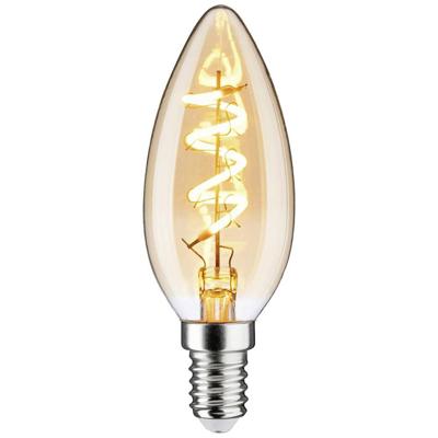 Paulmann 28951 LED-lamp E14 Kaars 4 W Goud (Ø x h) 35 mm x 98 mm 1 stuk(s) Paulmann 28951 LED-lamp E14 Kaars 4 W Goud (Ø x h) 35 mm x 98 mm 1 stuk(s)