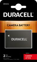 Duracell LP-E12 Camera-accu Vervangt originele accu LP-E12 7.4 V 800 mAh - thumbnail