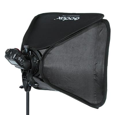 Godox S-bracket Bowens + Softbox 60x60cm + Grid