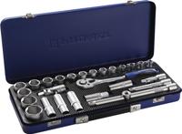 Promat/Tecwerk Dopsleutelset | 27-delig 1/2 inch | sleutelwijdtes 10-32 mm | aantal tanden 36 6-Kant - 4000821189 - thumbnail