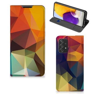 Samsung Galaxy A72 (5G/4G) Stand Case Polygon Color Samsung Galaxy A72 (5G/4G) Stand Case Polygon Color