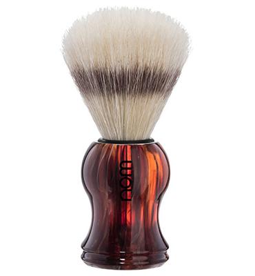 Nom scheerkwast natuurhaar havana Nom scheerkwast natuurhaar havana