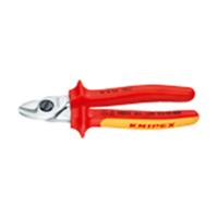 Knipex Kabelschaar geïsoleerd met meer-componentengrepen, VDE-getest 165 mm - 95 16 165 - thumbnail