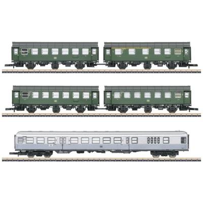Märklin 87074 Z 5-delige set personenrijtuigen omkeertrein van de DB, MHI Märklin 87074 Z 5-delige set personenrijtuigen omkeertrein van de DB, MHI