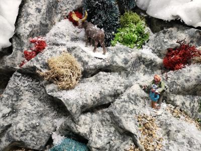 Hervormbare sheet Rots 60x50 cm kerst My Village - My village