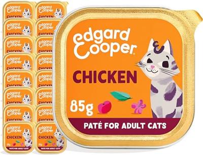 Edgard & Cooper kip paté kat natvoer kuipjes 16 x 85gr