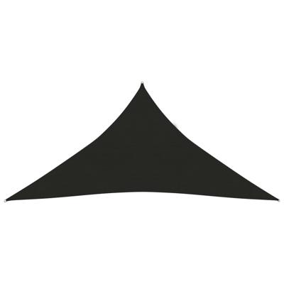 VidaXL Zonnezeil 160 g/m² 4x4x4 m hdpe zwart