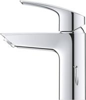 GROHE Eurosmart waterbesparende wastafelkraan s-size met trekwaste chroom 32926003 - thumbnail