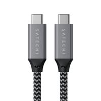 Satechi ST-U4C25M USB-C-kabel USB 4.0 USB-C stekker 0.25 m Grijs - thumbnail