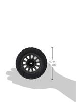 Arrma - 1/10 dBoots Katar MT Pre-Mounted Tire 14mm Hex (2) (ARA550091) - thumbnail
