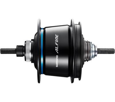 Shimano versnellingsnaaf Alfine Di2 SG S7051 8S CL 36G zwart Shimano versnellingsnaaf Alfine Di2 SG S7051 8S CL 36G zwart