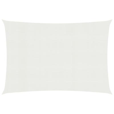 VidaXL Zonnezeil 160 g/m² 2x2,5 m hdpe wit