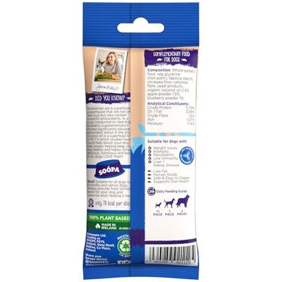 Soopa Dental Sticks met appel en bosbes voor de hond Per 5