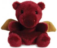 Palm Pals Draak knuffeltje - 13 cm - thumbnail