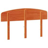 Hoofdbord 140 cm massief grenenhout wasbruin - thumbnail