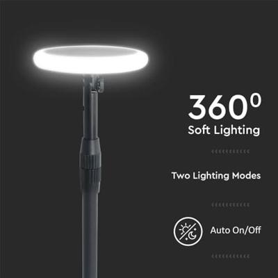 V-TAC 6667 VT-943 Tuinlamp op zonne-energie LED 3.00 W Wit, Zwart