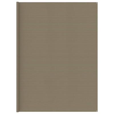 VidaXL Tenttapijt 400x700 cm hdpe taupe