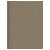 VidaXL Tenttapijt 400x700 cm hdpe taupe - thumbnail
