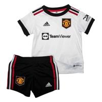 Manchester United Babykit Uit 2022-2023 - Maat 74 - Kleur: Wit | Soccerfanshop - thumbnail