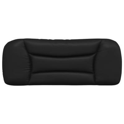 Hoofdbordkussen 100 cm kunstleer zwart Hoofdbordkussen 100 cm kunstleer zwart