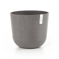 Ecopots Oslo kunststof bloempot Taupe - Ø 33,1 cm - thumbnail