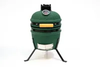 Own grill keramische kamado barbecue 13 inch Mini groen V2 - thumbnail