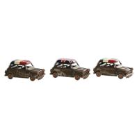 Decoratieve figuren Home ESPRIT Gouden Zilverkleurig Auto Vintage 17 x 9 x 8 cm (3 Stuks) - thumbnail