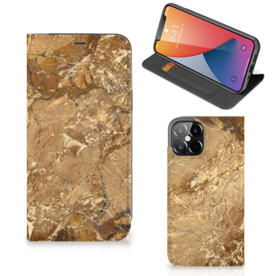 iPhone 12 Pro Max | Standcase | Marmer Creme