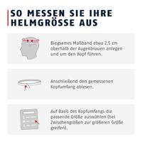 Abus helm smiley 3.0 ace led royal purple s 45-50cm - thumbnail