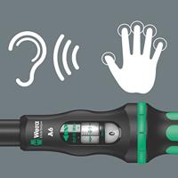Wera Click-Torque A 6 draaimomentsleutel met omschakelratel, 1/4 duim zeskant, 2.5 - 25 Nm - 1 stuk(s) - 05075605001 - thumbnail
