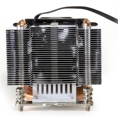 Inter-Tech A-24 Processor Koeler 6 cm Aluminium, Zwart