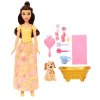 Disney - Prinses Belle en haar hond verzorgingsset - Met bad - Disney Prinses - JFC42 - thumbnail