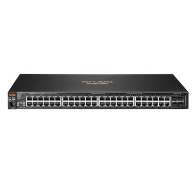 HPE Aruba 2530-48G - Switch - Beheerd - 48 x 10/100/1000 + 4 x Gigabit SFP - desktop, rack-uitvoering, wandbevestiging HPE Aruba 2530-48G - Switch - Beheerd - 48 x 10/100/1000 + 4 x Gigabit SFP - desktop, rack-uitvoering, wandbevestiging