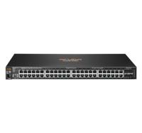HPE Aruba 2530-48G - Switch - Beheerd - 48 x 10/100/1000 + 4 x Gigabit SFP - desktop, rack-uitvoering, wandbevestiging - thumbnail