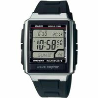 Casio Zendergestuurd Horloge WV-59R-1AEF (l x b x h) 48.3 x 39 x 12.5 mm Zilver Materiaal (behuizing)=RVS, Hars Materiaal (armband)=Hars - thumbnail