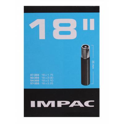 Impac binnenband (by schwalbe) av18 18x1.75/2.35 etrto 47/57-355, ventiel: schrader/auto 35mm