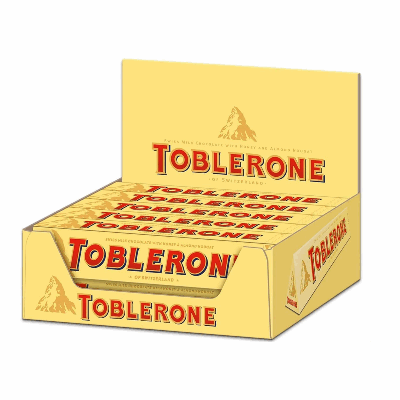 Toblerone melkchocolade geel (20x 100gr)